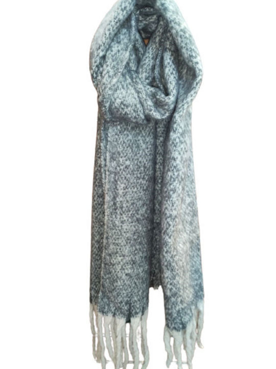 Verde Women's Wool Scarf Beige/Grey