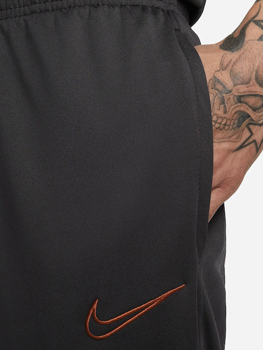 Football Sweatpants Dri-Fit Glossy with Elastic Gray