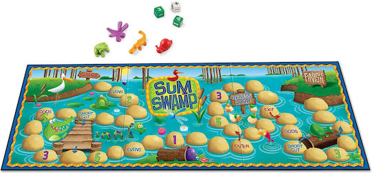Board Game Sum Swamp for 2-4 Players 5+ Years Old (EN) Learning Resources