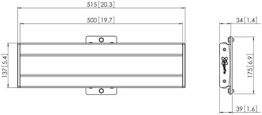 Vogel's PFB 3405 Αντάπτορας VESA Ασημί 7234054