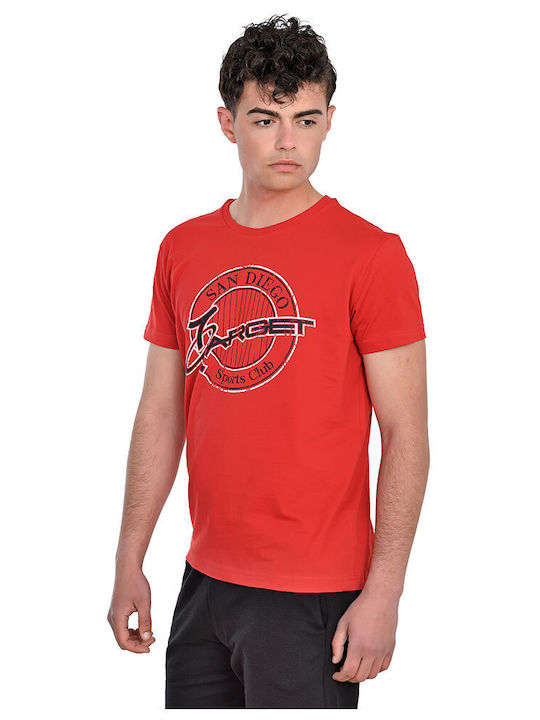 Target 57200 Herren T-Shirt Kurzarm Rot S21/57200-04