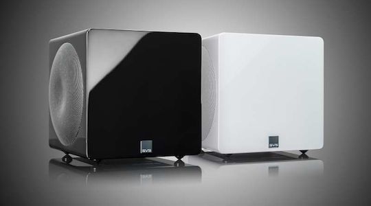SVS 3000 Micro Active Subwoofer with Speaker 8" 800W White Glossy