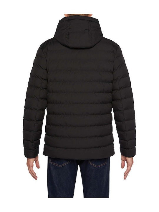 Geox Levico Men's Winter Puffer Jacket Black