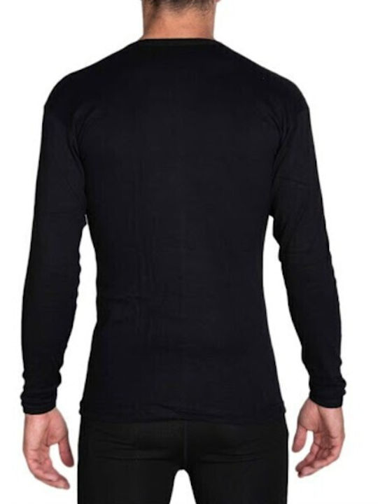 Jokers 115-02 Men's Long Sleeve Undershirt Black