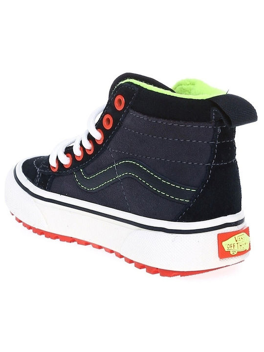 Vans Kids Suede Boots with Lace Navy Blue 1