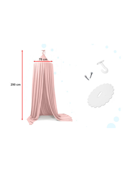 Loco Plasă de țânțari Magazin online Din bumbac ISC9491 Roz 70x42cm