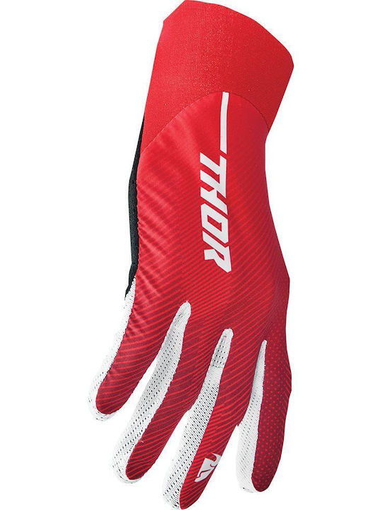 Thor Mx Agile Tech Καλοκαιρινά Ανδρικά Γάντια Μotocross Red / White / Black