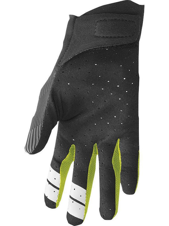 Thor Mx Agile Tech Summer Men's Gloves Acid / Gray / Black