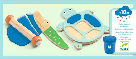 Djeco Plasticine - Tortoise Play Set for 1.5+ Years, 1 Can