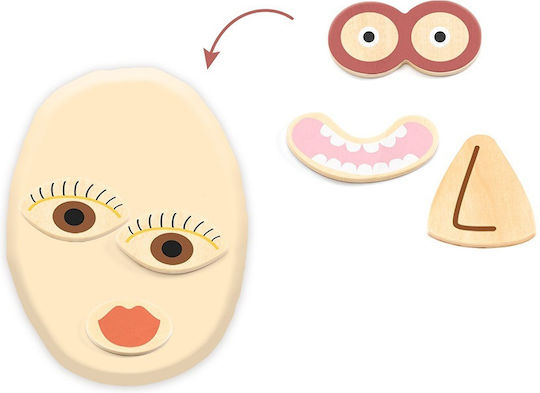 Djeco Djeco Plasticine Funny Faces Play Set for 1.5+ Years