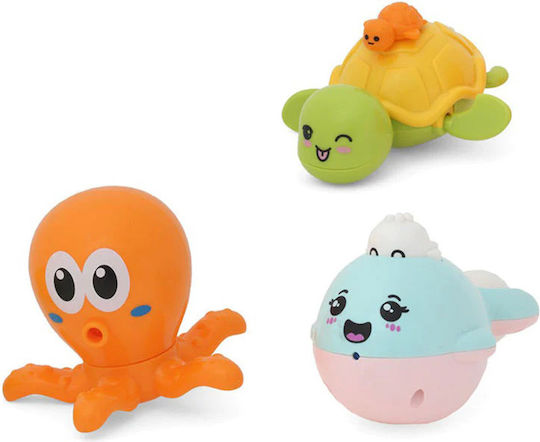 Kiokids Shower Buddy Water Faces for 36++ Months 3pcs