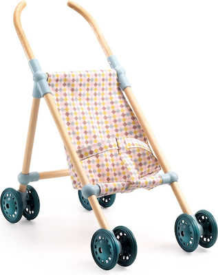 Djeco Doll Stroller made of Wood 44 cm.