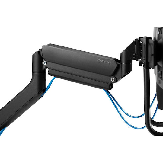 Neomounts Stand Desk Mounted for 2 Monitors up to 32" with Arm (DS75-450BL2)