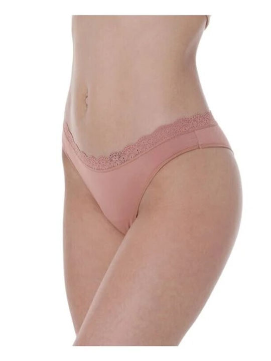 Apple Boxer Women's Brazil 2Pack with Lace Pink