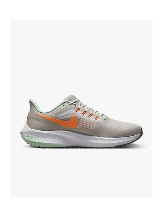 Air Zoom Pegasus 39 Premium Sport Shoes Running Photon Dust / Total Orange / Light Iron Ore / Mint Foam