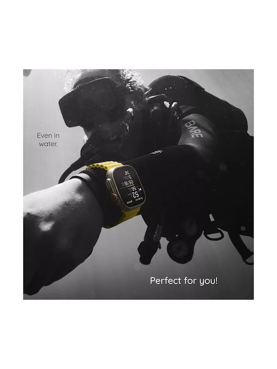 Techsuit QuickFit Λουράκι Σιλικόνης Navy Μπλε (Apple Watch 38/40/41mm)