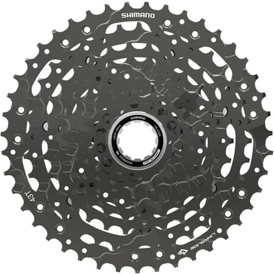 Shimano CS-LG400-10 Bike Cassette 10 Speeds with Sprocket 11-43