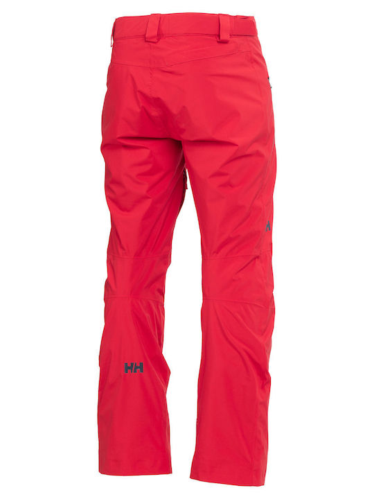 Helly Hansen Legendary Insulat 65704-162 Ανδρικό Παντελόνι Σκι & Snowboard Κόκκινο