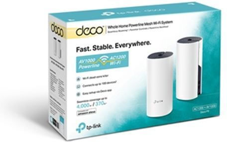 TP-LINK Deco P9 v1 Access Point with Mesh Wi‑Fi 5 Dual Band (2.4 & 5GHz) Double Kit