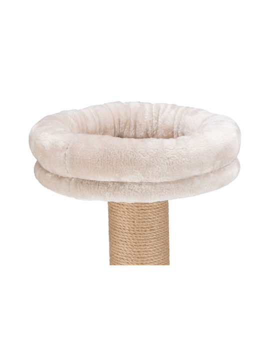 Trixie Nigella Stâlp pentru zgâriat pisici Copaci pentru pisici Gri 5 niveluri 60x60x177cm