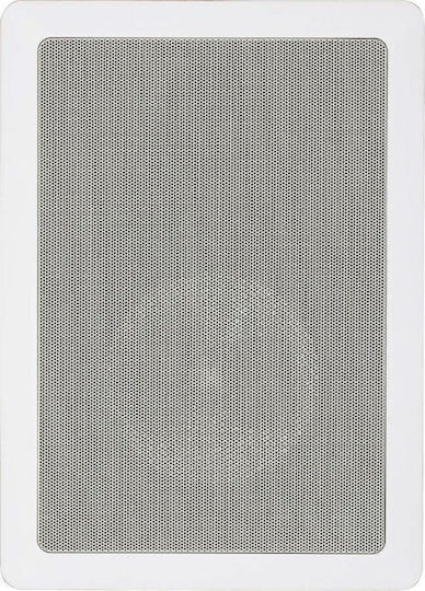 Magnat Interior IW 810 Stück In der Wand Lautsprecher 100W 35.8x22.4x25.5cm Weiß