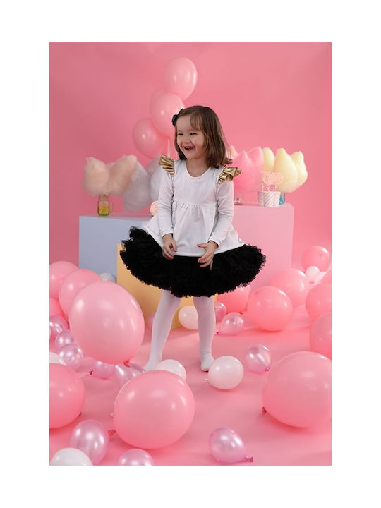 CHILDREN'S TUTU BLACK ELEFUNT ELEFUNT BLACK