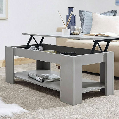 Emuca Table Folding Hardware Black 38x12.7cm 2pcs