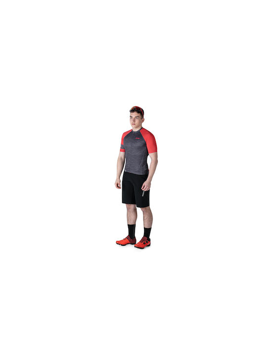 Kilpi Selva Short Sleeves Cycling Jersey Red