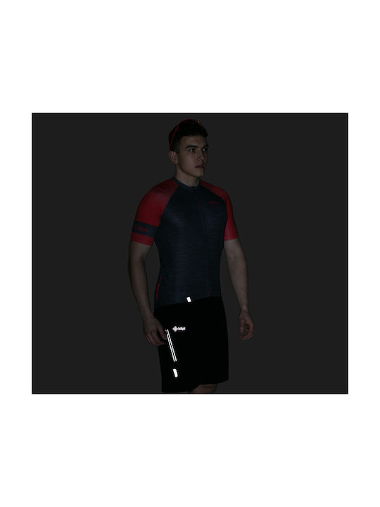 Kilpi Selva Short Sleeves Cycling Jersey Red