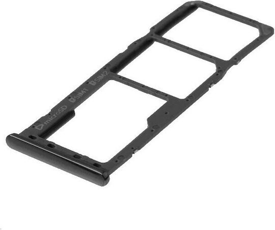 Sim Card Slot Black Galaxy A7 2018