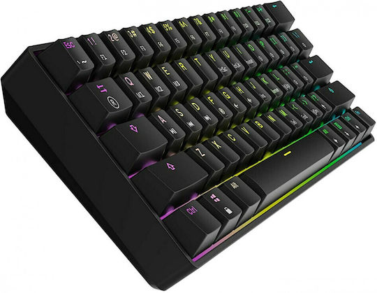 HK Gaming GK61 Gaming Mechanical Keyboard 60% with Gateron Red switches and RGB lighting (US English)