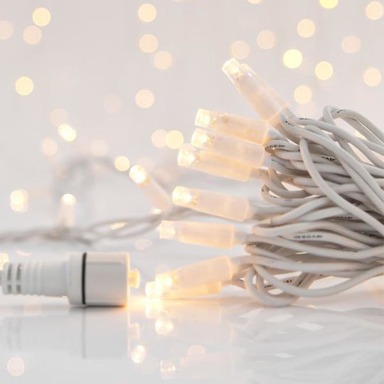 100 Λαμπάκια LED 11.6μ. Ψυχρό Λευκό σε Σειρά 100 Λαμπάκια LED 11.6μ. Ψυχρό Λευκό σε Σειρά