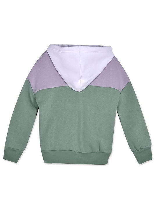 BodyTalk Athletic Kids Cardigan Sweatshirts Fleece Hooded Khaki