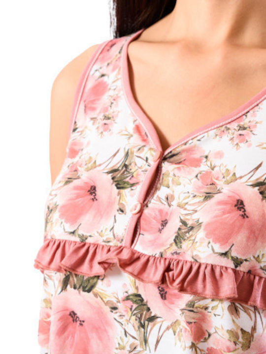 Zen Intimates Summer Women's Pyjama Set Pink