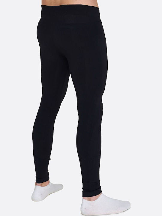 Lotto Elite Und Pant Mens Sports Leggings Compression Long Black
