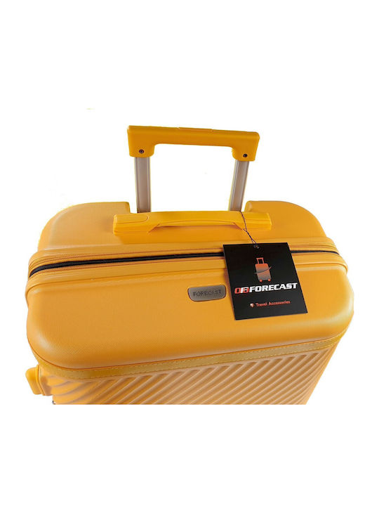 Forecast Hart Gelbe Koffer Maximalhöhe 75cm mit 4 Räder Koffer-Set 3 Stück