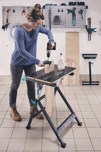 Wolfcraft Πάγκος Εργασίας Αντοχής 120kg 65x72x95cm 6870000