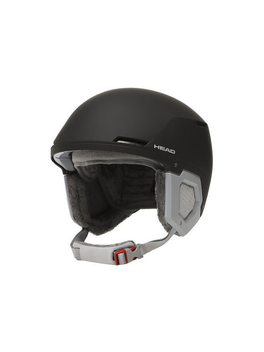 Head Compact Κράνος για Σκι & Snowboard σε Μαύρο Χρώμα