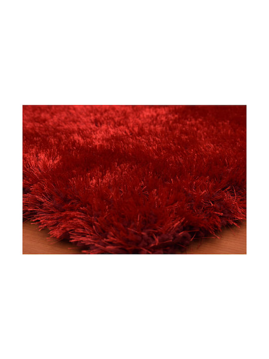Koulis Carpets Beauty Σετ Shaggy Χαλιά Κρεβατοκάμαρας Red 100-012-003 3τμχ