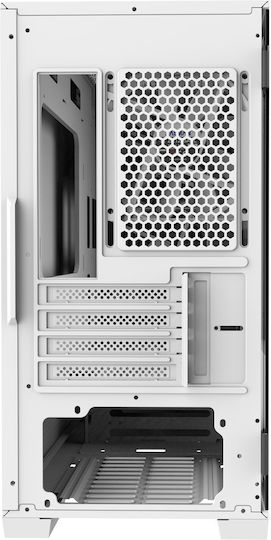 Z1 Iceberg Gaming Midi Tower Computer Case with Side Window White