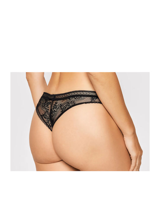 Women's Panties String Passionata by Chantelle Maddie P47H70 BLACK