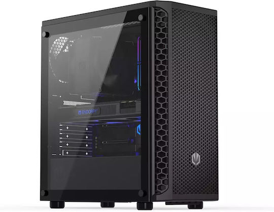 Endorfy Signum 300 Core Gaming Midi Tower Computer Case with Side Window Black