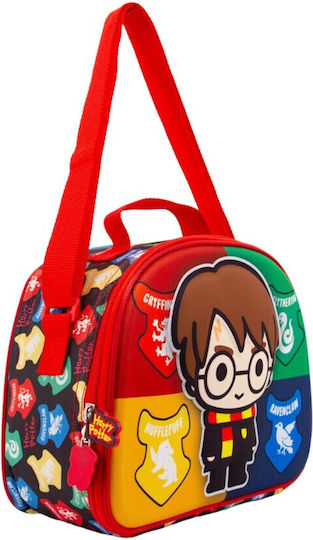 Karactermania Harry Potter Wizard Σχολικό Τσαντάκι Φαγητού Ώμου 4lt Πολύχρωμο Harry Potter 20x10x25.5cm