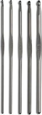 Prym GunMetal set of aluminium knitting needles 5pcs. No. 2.5-3-3.5-4-5mm 195991