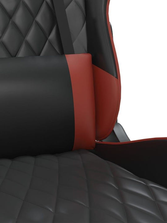 vidaXL 345518 Геймърски стол Black / Burgundy