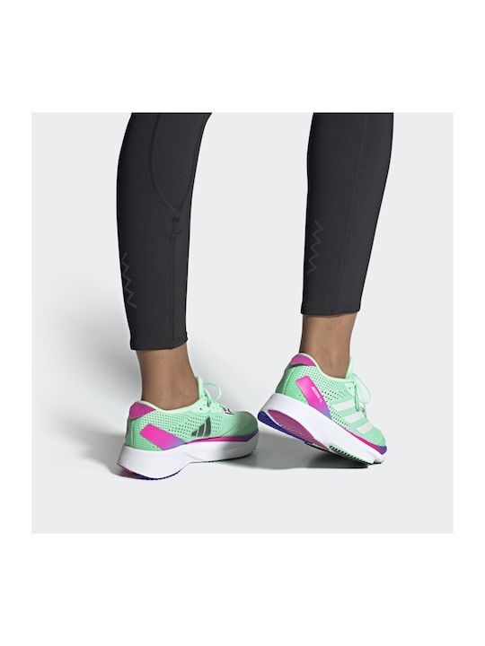 Adizero SL Sport Shoes Running Pulse Mint / Zero Metalic / Lucid Fuchsia