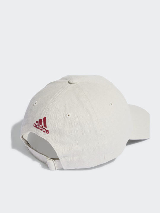 adidas Παιδικό Καπέλο Jockey Υφασμάτινο Μπεζ