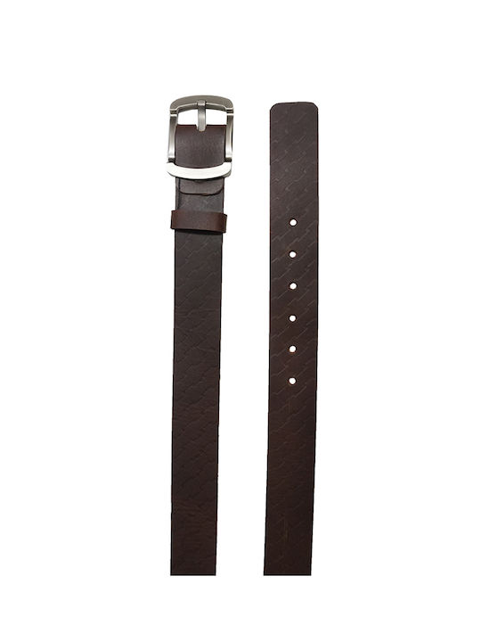 Bergman Men's Brown Belt (4019/60) (Leather)