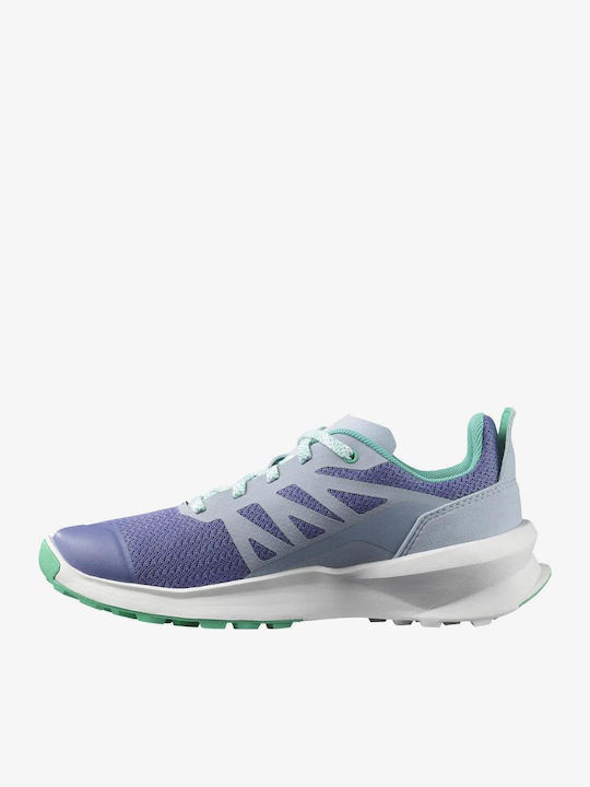 Patrol Αθλητικά Παιδικά Παπούτσια Running με Κορδόνια Μωβ