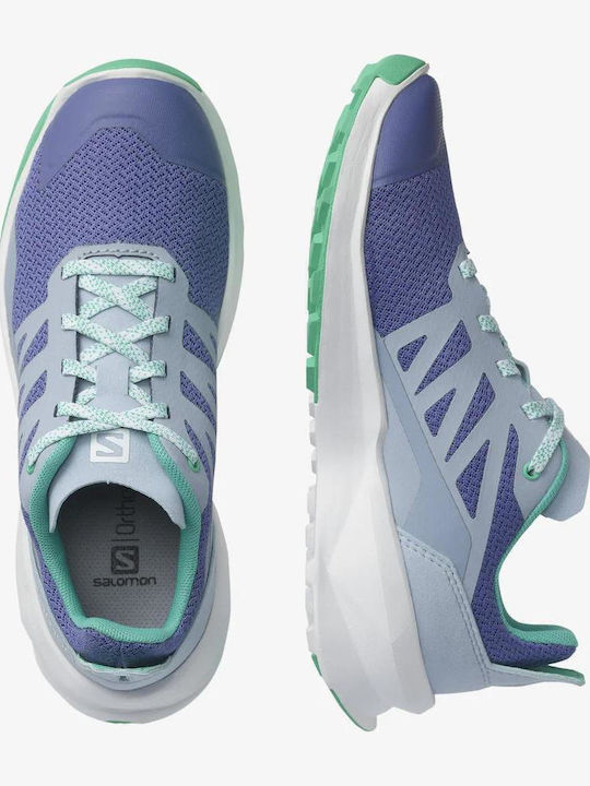 Patrol Αθλητικά Παιδικά Παπούτσια Running με Κορδόνια Μωβ